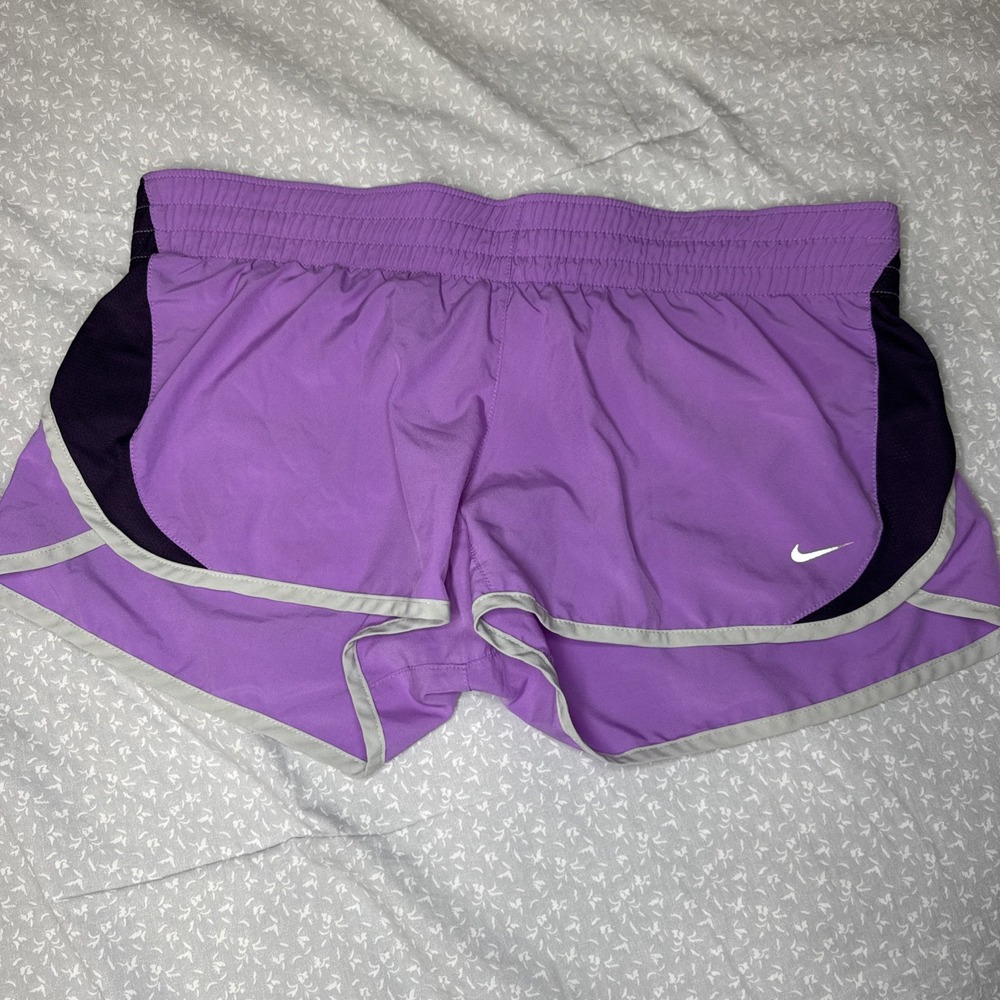 Nike Dri-FIT Tempo Running Shorts | Size M | Purple Y2K Aesthetic Activewear